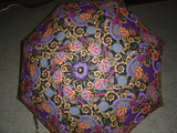 Fashion accessory umbrella, made-to-order, complex fabric pattern