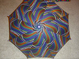 Fashion accessory umbrella, made-to-order, complex pattern