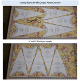 Georgia Parasol Pattern, for our 35-inch 10-rib Georgia Parasol frame