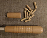 Georgia Parasol, 35-inch Frame, wood shaft, ten ribs, ten wood rib tips
