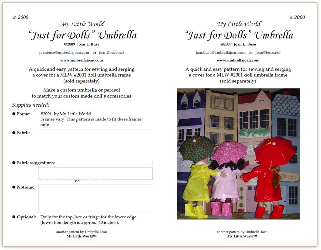 Doll parasol deals