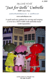 "Just for Dolls" Umbrella Frames 3-pack, perfect for wedding and baby shower centerpieces