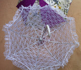 Just For Kids, Umbrella Frames, 6-pack, six colors with pattern:  white, red, spring green, navy blue, lavender, and yellow