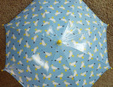 Just For Kids, Umbrella Frames, 6-pack, six colors with pattern:  white, red, spring green, navy blue, lavender, and yellow