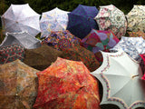 Fashion accessory umbrella, made-to-order, complex pattern